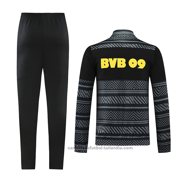 Chandal de Chaqueta del Borussia Dortmund 22/23 Gris